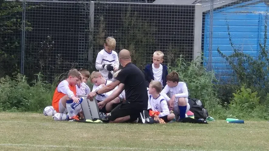 Panthers team talk